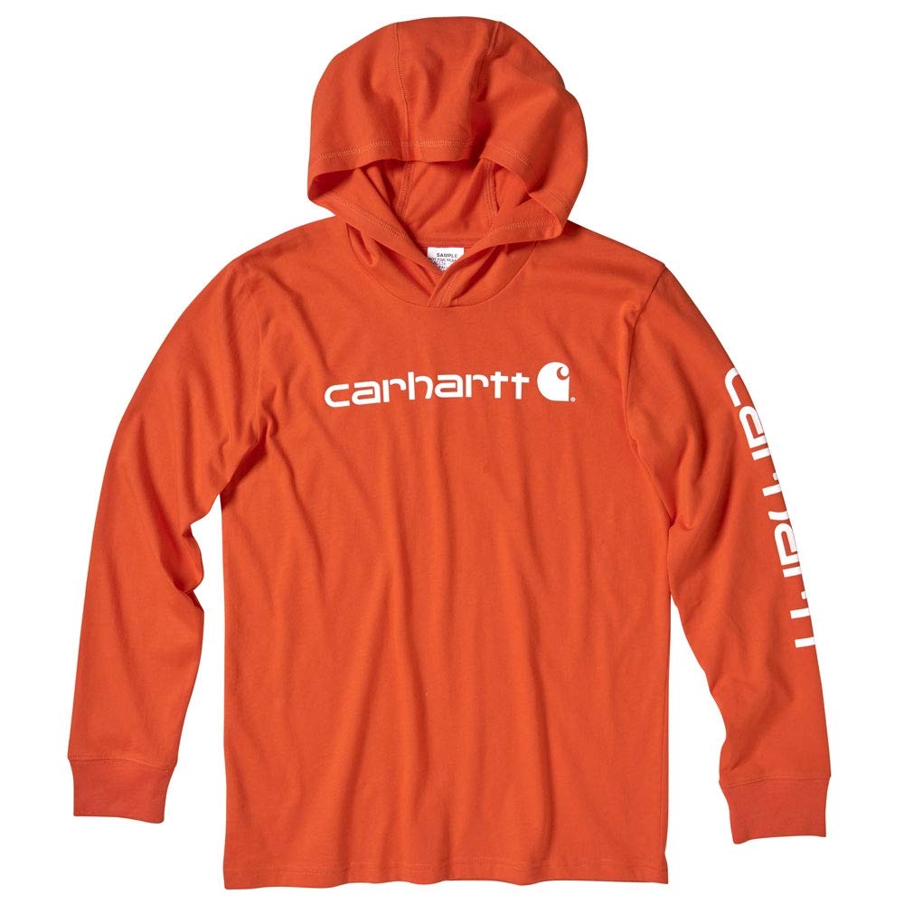 Carhartt Boys' Long Sleeve Hooded T-Shirt